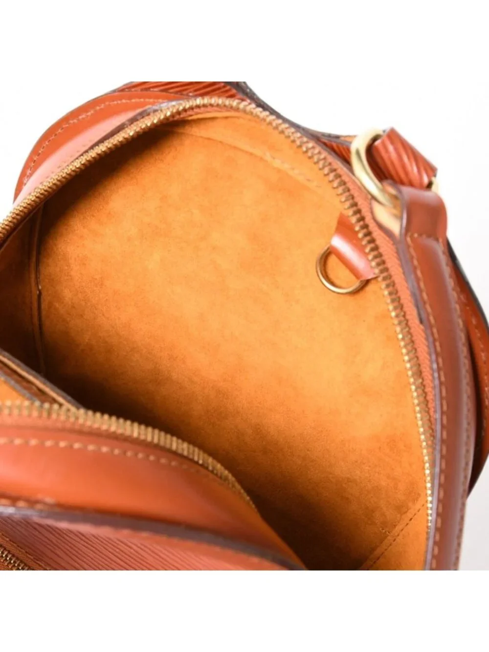 Louis Vuitton Epi Mabillon Kenya Brown Backpack Gold
